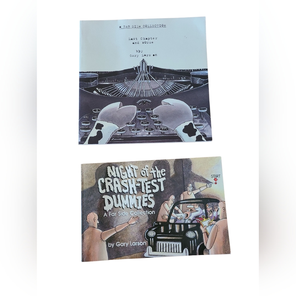 Gary Larson FAR SIDE COMIC BOOKS